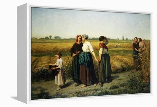 The Reapers-Jules Breton-Framed Premier Image Canvas