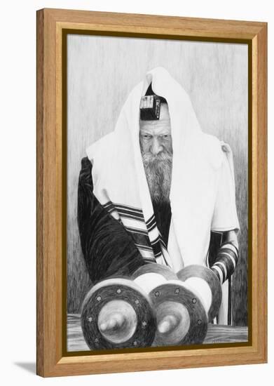 The Rebbe, 2003-Max Ferguson-Framed Premier Image Canvas