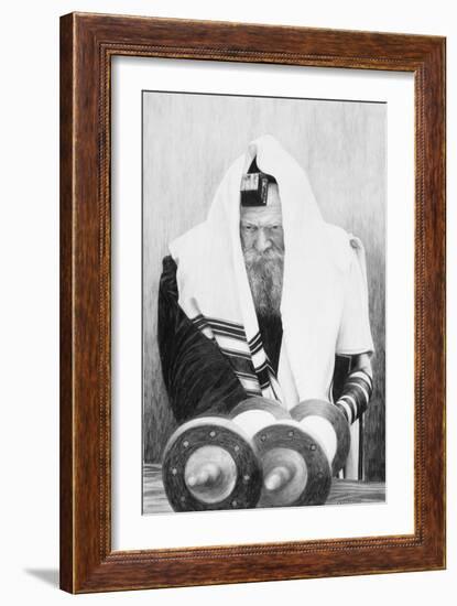 The Rebbe, 2003-Max Ferguson-Framed Giclee Print