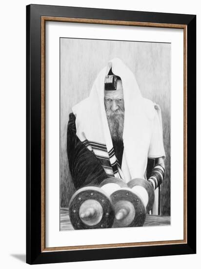 The Rebbe, 2003-Max Ferguson-Framed Giclee Print