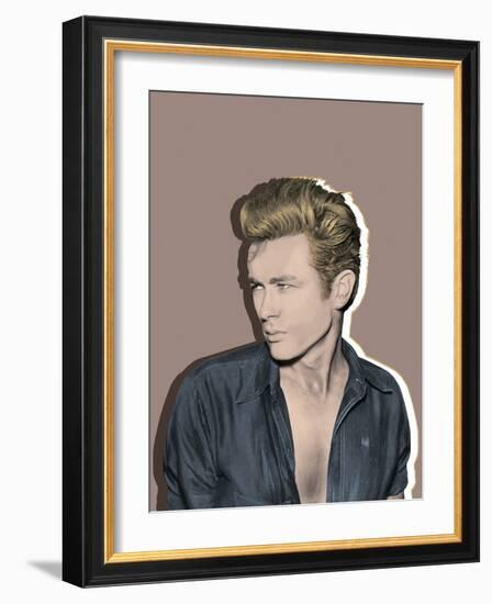 The Rebel - Sombre-Eccentric Accents-Framed Giclee Print