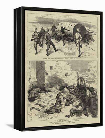 The Rebellion in the Soudan-Frederic Villiers-Framed Premier Image Canvas