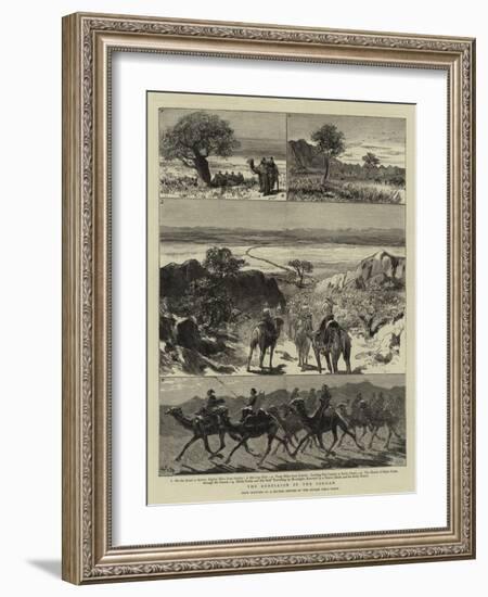 The Rebellion in the Soudan-null-Framed Giclee Print