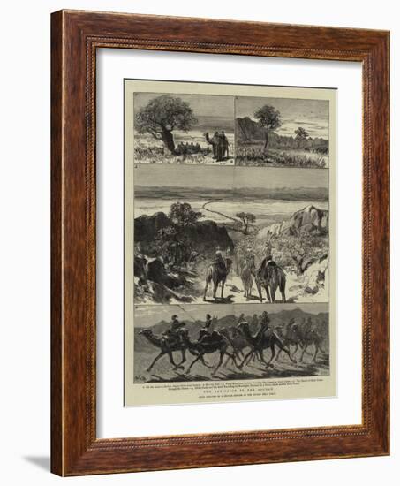 The Rebellion in the Soudan-null-Framed Giclee Print