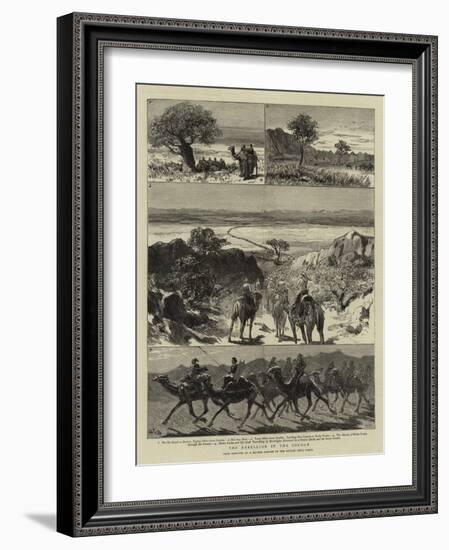 The Rebellion in the Soudan-null-Framed Giclee Print