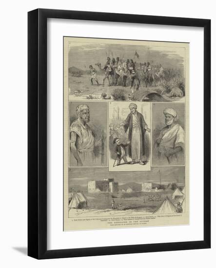 The Rebellion in the Soudan-null-Framed Giclee Print