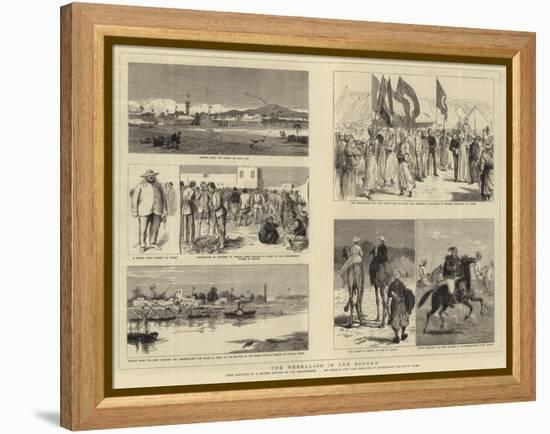 The Rebellion in the Soudan-null-Framed Premier Image Canvas