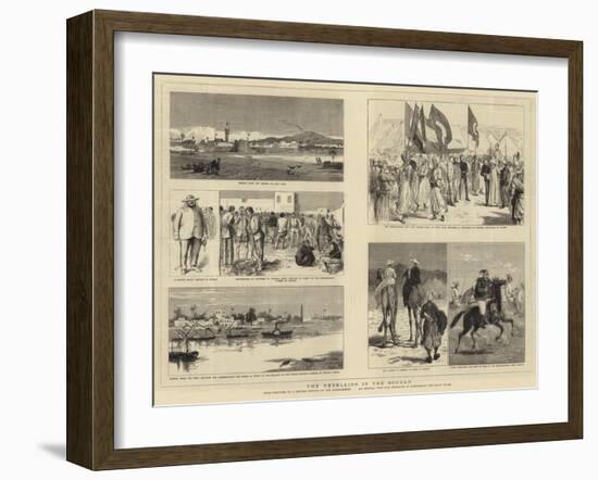 The Rebellion in the Soudan-null-Framed Giclee Print