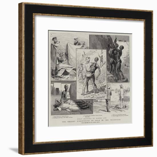 The Recent Discoveries of Gold in the Transvaal-null-Framed Giclee Print