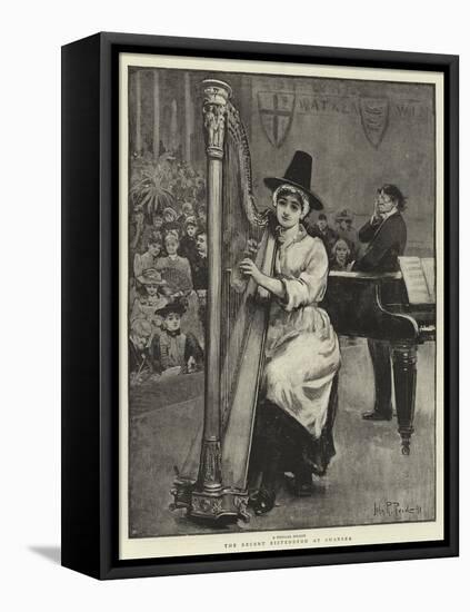 The Recent Eisteddfod at Swansea-John Robertson Reid-Framed Premier Image Canvas