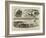 The Recent Great Gales, Sketches from Burnmouth, Berwickshire-William Lionel Wyllie-Framed Giclee Print