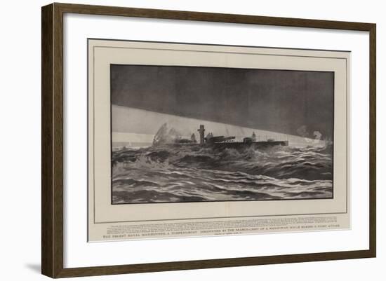 The Recent Naval Manoeuvres-Joseph Nash-Framed Giclee Print