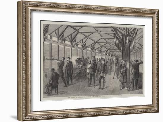 The Recent Tir National at Vincennes, Near Paris-Jean Adolphe Beauce-Framed Giclee Print