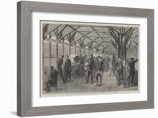 The Recent Tir National at Vincennes, Near Paris-Jean Adolphe Beauce-Framed Giclee Print