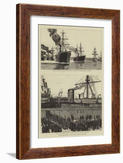 The Recent War in the Soudan-Charles William Wyllie-Framed Giclee Print