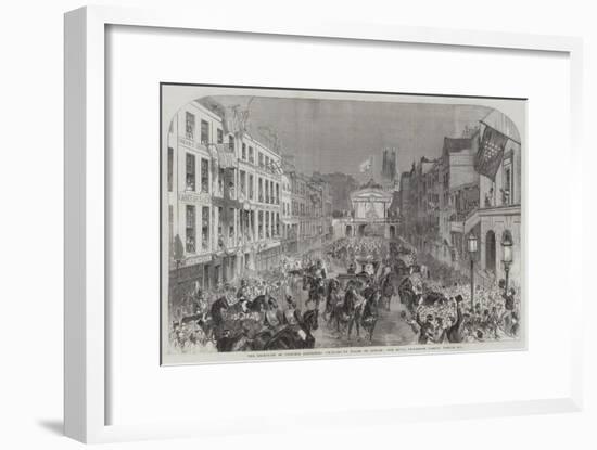 The Reception of Princess Alexandra (Princess of Wales) in London-null-Framed Giclee Print