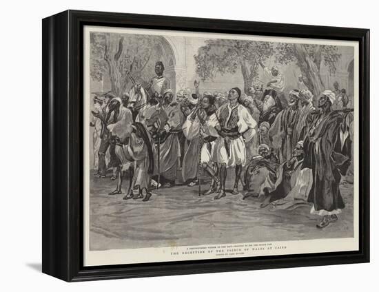 The Reception of the Prince of Wales at Cairo-Lady Butler-Framed Premier Image Canvas