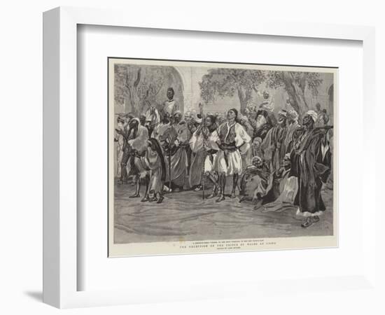 The Reception of the Prince of Wales at Cairo-Lady Butler-Framed Giclee Print