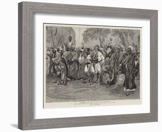 The Reception of the Prince of Wales at Cairo-Lady Butler-Framed Giclee Print