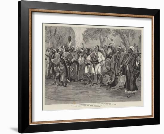 The Reception of the Prince of Wales at Cairo-Lady Butler-Framed Giclee Print