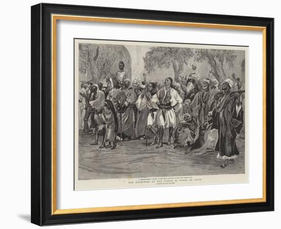 The Reception of the Prince of Wales at Cairo-Lady Butler-Framed Giclee Print