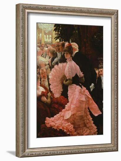 The Reception Or, L'Ambitieuse circa 1883-85-James Tissot-Framed Giclee Print