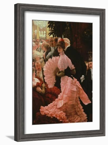 The Reception Or, L'Ambitieuse circa 1883-85-James Tissot-Framed Giclee Print