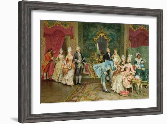 The Reception-Arturo Ricci-Framed Giclee Print