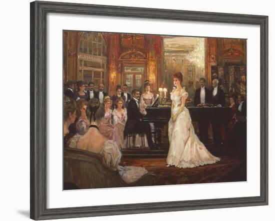 The Recital-Alan Maley-Framed Giclee Print