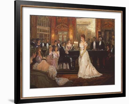 The Recital-Alan Maley-Framed Giclee Print