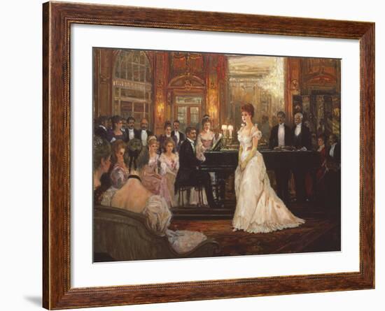 The Recital-Alan Maley-Framed Giclee Print