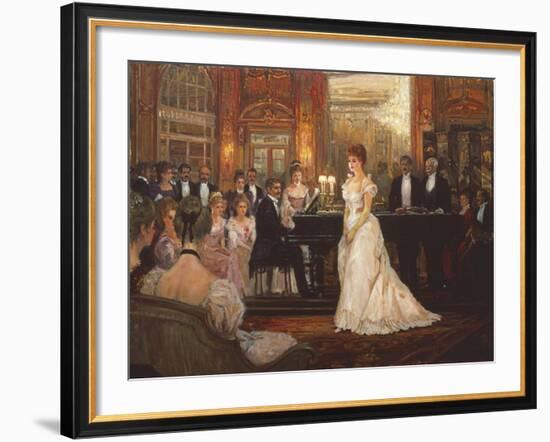 The Recital-Alan Maley-Framed Giclee Print