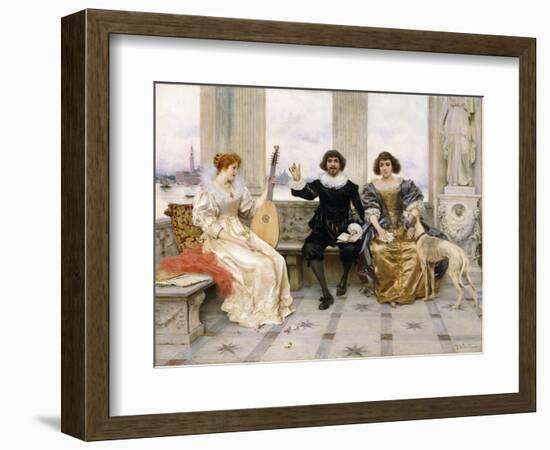 The Recital-Federigo Andreotti-Framed Giclee Print