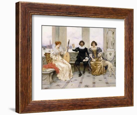 The Recital-Federigo Andreotti-Framed Giclee Print