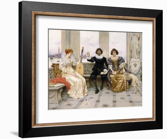 The Recital-Federigo Andreotti-Framed Giclee Print