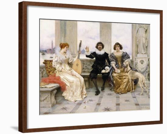 The Recital-Federigo Andreotti-Framed Giclee Print