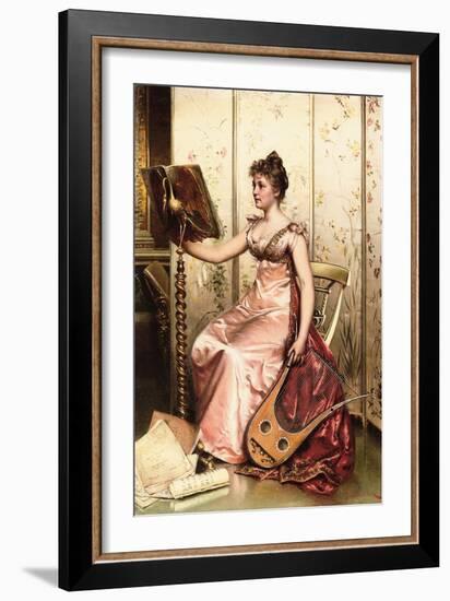 The Recital-Joseph Frederick Charles Soulacroix-Framed Giclee Print