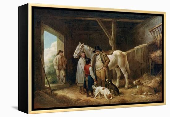 The Reckoning, C1783-1804-George Morland-Framed Premier Image Canvas