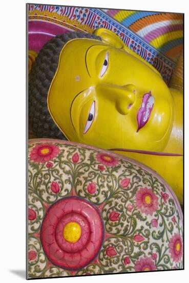 The Reclining Buddha at the Asgiriya Monastery-Jon Hicks-Mounted Photographic Print
