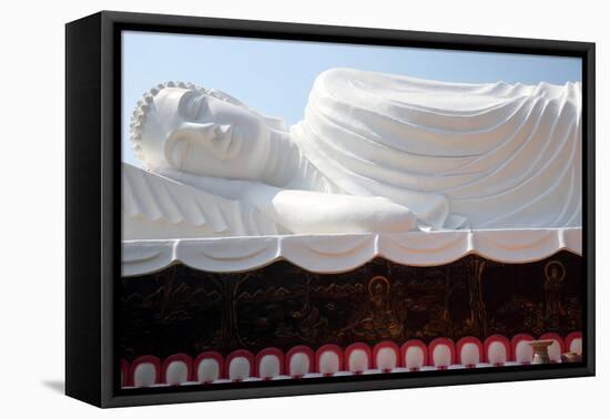 The Reclining Buddha, Chua Thien Lam pagoda, Tay Ninh, Vietnam, Indochina, Southeast Asia, Asia-null-Framed Premier Image Canvas