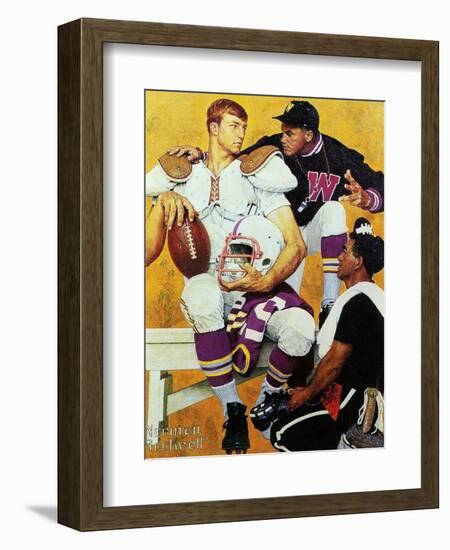 The Recruit-Norman Rockwell-Framed Giclee Print