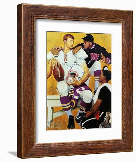 The Recruit-Norman Rockwell-Framed Giclee Print