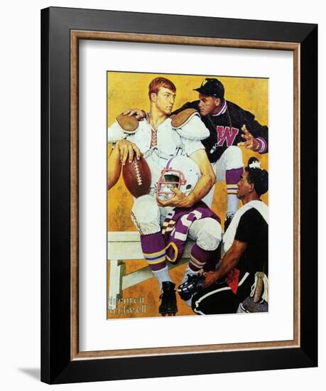 The Recruit-Norman Rockwell-Framed Giclee Print