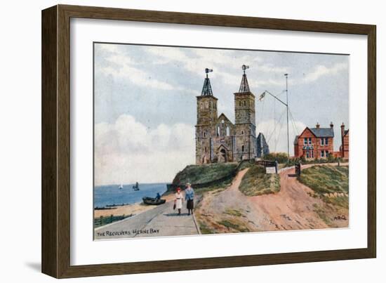 The Reculvers, Herne Bay-Alfred Robert Quinton-Framed Giclee Print