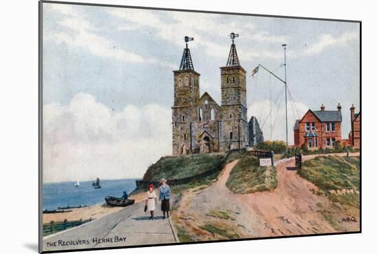 The Reculvers, Herne Bay-Alfred Robert Quinton-Mounted Giclee Print