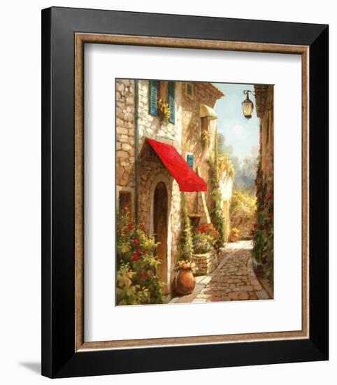 The Red Awning-Steven Harvey-Framed Art Print