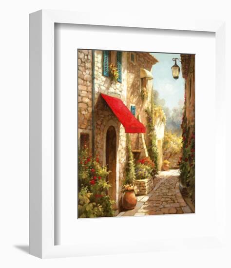 The Red Awning-Steven Harvey-Framed Art Print