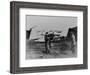The Red Baron and His Dog-German photographer-Framed Giclee Print