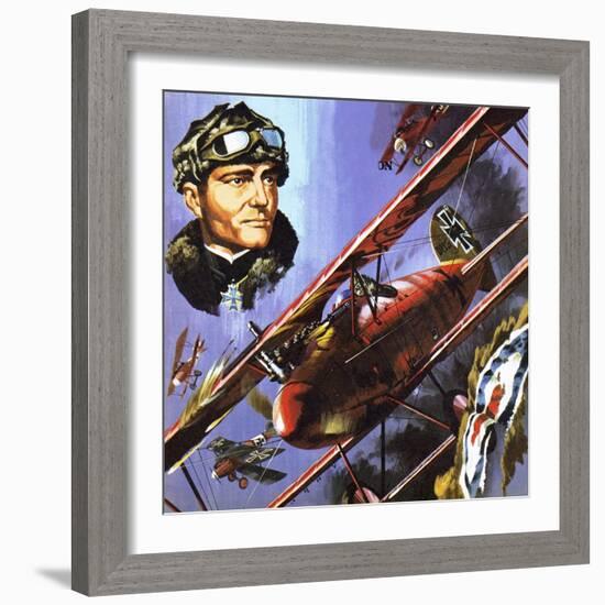 The Red Baron-Wilf Hardy-Framed Giclee Print