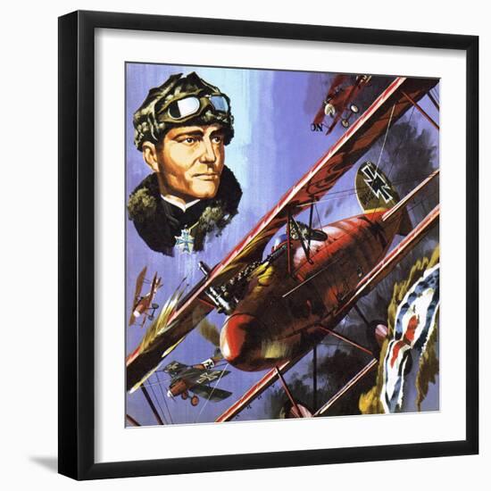 The Red Baron-Wilf Hardy-Framed Giclee Print